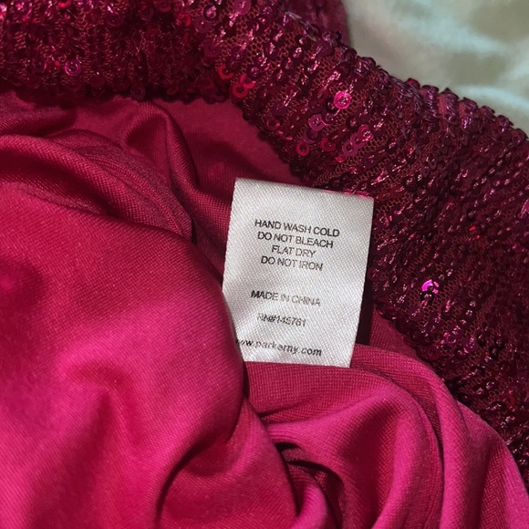 Parker pink sequined dress - Picture 17 of 17